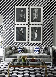 Stylish, Comfort and Beauty (170+ Photos): interior in black and white (living room, bedroom, kitchen)