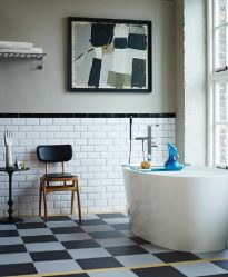 Stijlvol, comfort en schoonheid (170+ foto's): interieur in zwart en wit (woonkamer, slaapkamer, keuken)