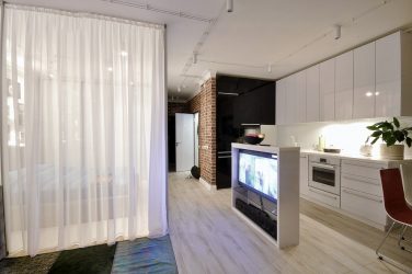 Elegante, comfort e bellezza (oltre 170 foto): interni in bianco e nero (soggiorno, camera da letto, cucina)