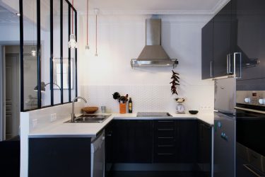 Elegante, comfort e bellezza (oltre 170 foto): interni in bianco e nero (soggiorno, camera da letto, cucina)