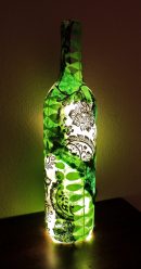 Decoupage-Flaschen für das neue Jahr (170+ Fotos). DIY Schmuck. Neue Ideen und Workshops