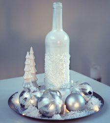 Decoupage-flaskor för det nya året (170+ bilder). DIY smycken. Nya idéer och workshops