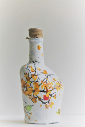 Decoupage-Flaschen für das neue Jahr (170+ Fotos). DIY Schmuck. Neue Ideen und Workshops