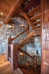 개인 주택 (75+ 사진)의 2 층에 나무 계단 : 당신이 선택할 때주의해야 할 중요한 요점