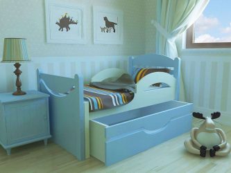 Kinderbetten aus dem Jahr für Jungen und Mädchen: Multifunktionale Designs für Babys