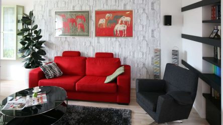 Banken en stoelen in het interieur van de woonkamer - Hoe meubels interessant en stijlvol rangschikken? 200+ foto's in moderne stijl