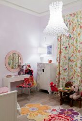 ห้องเด็กควรมีรูปแบบใด (310+ รูปถ่าย): การเลือกภาพพื้น, พื้น, เพดาน, เปล