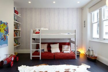Çocuk odası ne olmalı (310+ Fotoğraf): Duvar kağıdı, zemin, tavan, karyola seçimi