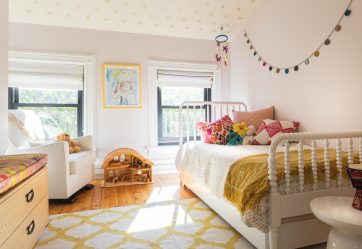 What should be Children's room (310+ Photos): Choosing wallpaper, floor, ceiling, cot