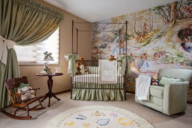 Ce ar trebui să fie Camera copiilor (310+ fotografii): Alegerea tapetului, podelei, tavanului, pătuțului