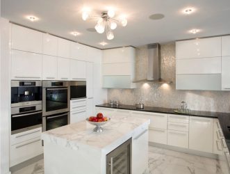 220+ Fotografii Noua bucătărie de design 9 m2: Design funcțional și concis