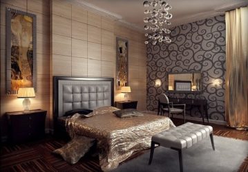 Design de quartos em estilo moderno: mais de 200 fotos de interiores simples e confortáveis