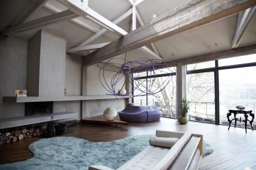 Brillo de colores y simplicidad del interior: diseño al estilo de Loft (más de 170 fotos)