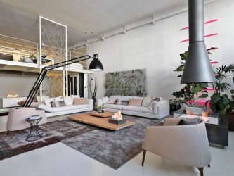 Brilho das cores e simplicidade do Interior: Design no estilo do Loft (170+ fotos)