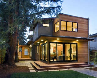 Projetos de casas com telhado plano são tecnologias simples de construção (de um andar, de dois andares, de madeira, pequenas). Tendências modernas de alta tecnologia e minimalismo (mais de 175 fotos)