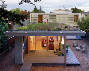 Проекти на къщи с плосък покрив са прости технологии на строителство (едноетажни, двуетажни, дървени, малки). Съвременни тенденции в хай-тек и минимализма (175+ снимки)