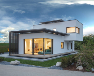 Proiectele de case cu acoperiș plat sunt tehnologii simple de construcție (una, două etaje, din lemn, mici). Tendințe moderne de hi-tech și minimalism (175+ fotografii)