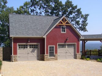 Garajlı iki katlı ev - Düzenin özellikleri (180+ Fotoğraf)