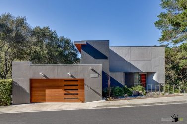 Tvåvånings hus med garage - Funktioner av layouten (180 + bilder)
