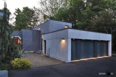 Rumah dua tingkat dengan garaj - Ciri-ciri susun atur (180+ Foto)