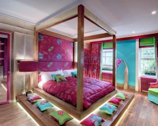 لوح أمامي لسرير مزدوج: 255+ (صور) خيارات لتصميم غرفة النوم الحديثة