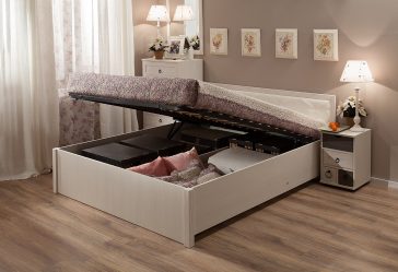 Как да изберем двойно легло с механизъм за повдигане? Най-добри модели за дизайн и удобство