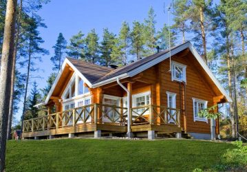 Projek rumah Finland dari kayu terpalut: Apa yang baik dan bagaimana untuk mengatur? (180+ Foto)