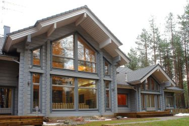 Proyectos de casas finlandesas de madera encolada: ¿Qué es bueno y cómo organizarlo? (180+ fotos)
