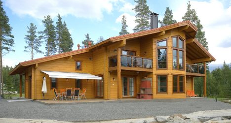 Projetos de casas finlandesas de madeira colada: O que é bom e como organizar? (Mais de 180 fotos)