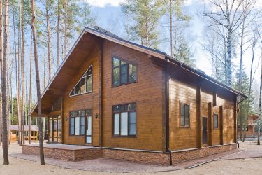 Projekte finnischer Häuser aus Leimholz: Was ist gut und wie ist es zu arrangieren? (180+ Fotos)