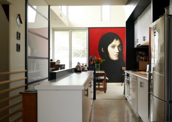 Le choix du papier peint photo pour la cuisine - Une solution intéressante pour tout type de design (185+ Photos)
