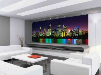 Photowall-paper in un interno dell'appartamento / casa: (140+ foto) di combinazioni luminose e magnifiche