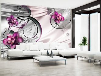 Photowall-paper in an interior of the Apartment / House: (140+ Photos) of bright and magnificent combinations