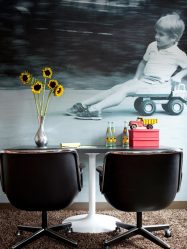 Hârtie fotografică într-un interior al apartamentului / casei: (140+ fotografii) de combinații luminoase și magnifice