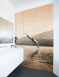 Photowall-paper en el interior de la casa / apartamento: (140+ fotos) de combinaciones brillantes y magníficas
