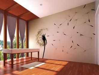 Photowall-papper i ett interiör av lägenheten / huset: (140 + bilder) av ljusa och magnifika kombinationer