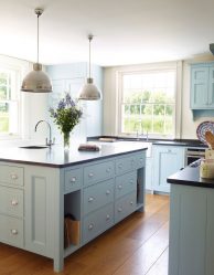 Blauw keukenontwerp: welke stijl om te contacteren? 170+ Foto's van ongelooflijke binnencombinaties