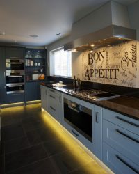 Blue kitchen design: Quel style contacter? Plus de 170 photos d'incroyables combinaisons d'intérieur