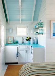 Design de cozinha azul: qual estilo entrar em contato? Mais de 170 fotos de incríveis combinações interiores