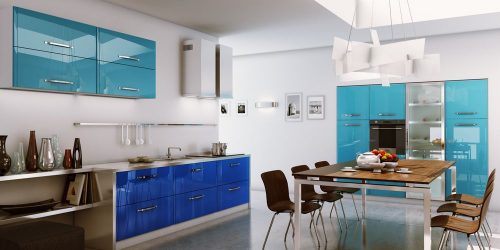 Blue kitchen design: What style to contact? 170+ Photos of incredible interior combinations