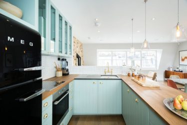 Design de cozinha azul: qual estilo entrar em contato? Mais de 170 fotos de incríveis combinações interiores