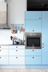 Дизайн на синя кухня: Какъв стил да се свърже? 170+ Снимки на невероятни интериорни комбинации