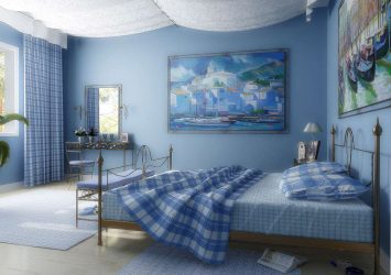Azul: cor Zen no interior para alcançar a serenidade. 210+ (fotos) combinações de cores na cozinha, na sala de estar, no quarto