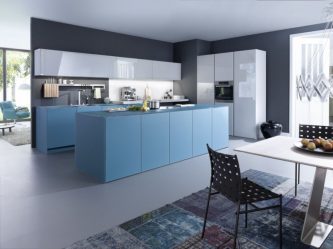 नीला: शांति हासिल करने के लिए इंटीरियर में ज़ेन रंग। 210+ (तस्वीरें) रसोई में रंग संयोजन, लिविंग रूम में, बेडरूम में