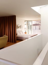 Zoning vardagsrummet och sovrummet i samma rum (235 + Design Foton): använd utrymmet med fördel och bekvämlighet