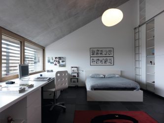 एक ही कमरे में रहने वाले कमरे और बेडरूम का ज़ोनिंग (235+ डिज़ाइन फ़ोटो): लाभ और सुविधा के साथ अंतरिक्ष का उपयोग करें