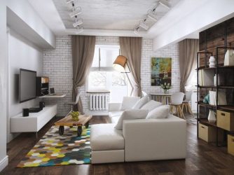 Reka bentuk dapur ruang tamu di rumah persendirian (200+ Foto): teknik reka bentuk dan kaedah transformasi bajet