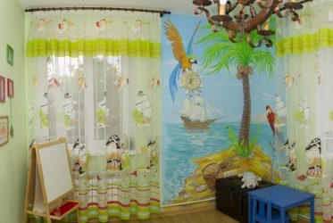 Σύγχρονες κουρτίνες στο παιδικό δωμάτιο για αγόρια και κορίτσια: Όμορφα νέα στοιχεία (175+ φωτογραφίες)