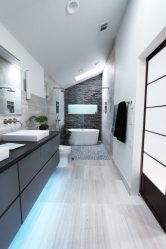 Options de finition pour le carreau de la salle de bain (175+ photos).Créer un design dont on se souviendra
