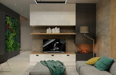 Πώς να κρεμάσετε μια τηλεόραση στον τοίχο; 150+ σχέδια εσωτερικού χώρου